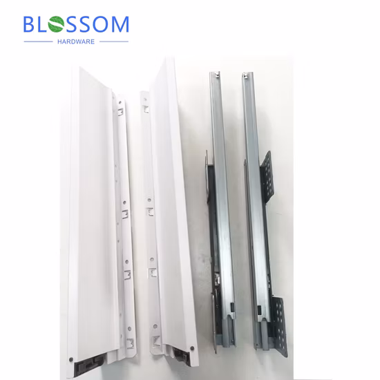 Heavy Duty Luxury Tandem Box Drawer Slides Soft Closing Slides