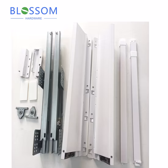 Heavy Duty Luxury Tandem Box Drawer Slides Soft Closing Slides