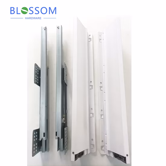 Heavy Duty Luxury Tandem Box Drawer Slides Soft Closing Slides