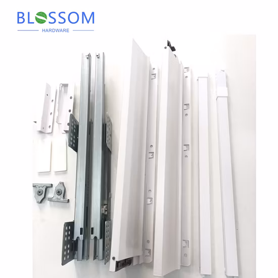 Heavy Duty Luxury Tandem Box Drawer Slides Soft Closing Slides
