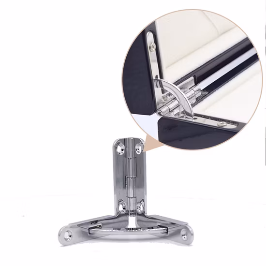 Charnières en laiton et métal, Mini charnière de meubles en bois, petite boîte, charnière de boîtier en acier inoxydable