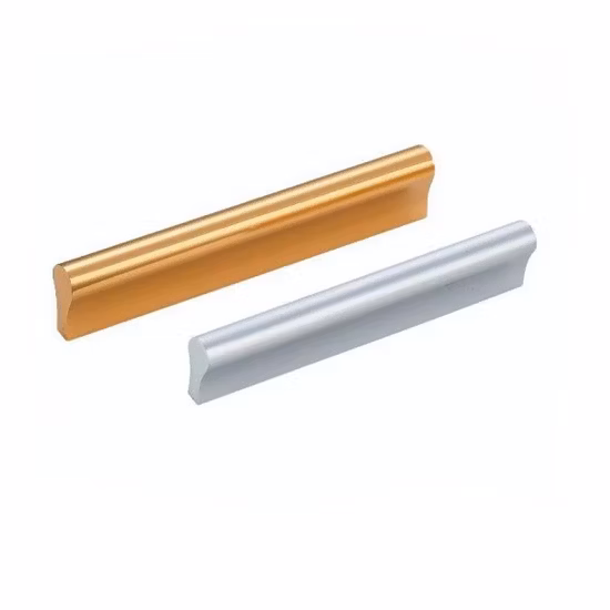 Poignées d'armoire en aluminium de différentes couleurs, quincaillerie de meubles en aluminium, boutons de tiroir, raccords, poignée profilée, offre spéciale